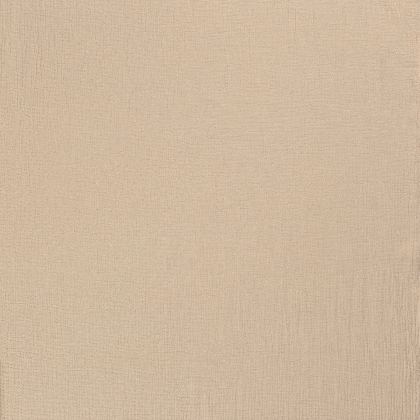 Musselin Stoff Uni Beige (hell)