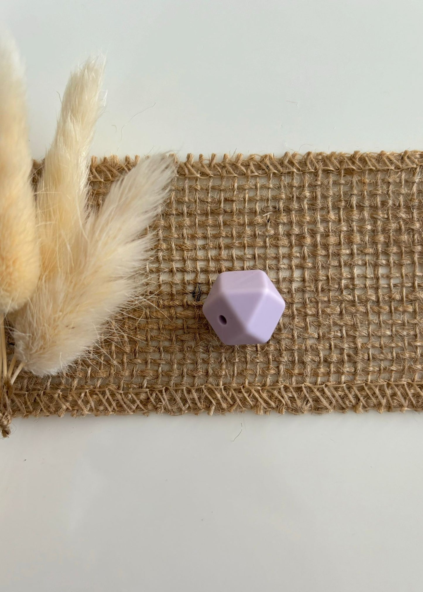 Hexagon lavender 15mm
